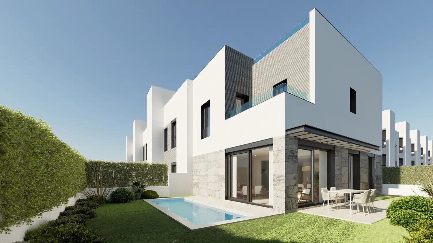 Chalets de obra nueva en Palma de Mallorca